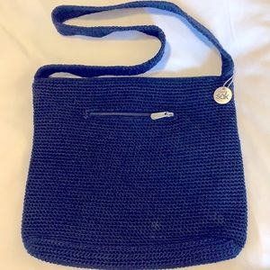 The Sak Crochet Dark Navy Purse